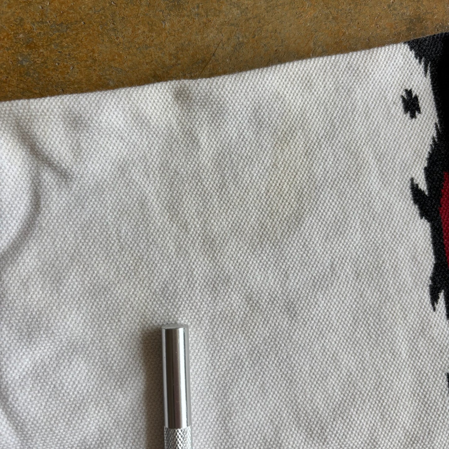 Cumberland Outfitters Aztec Pattern Polo Shirt Western 90's - L