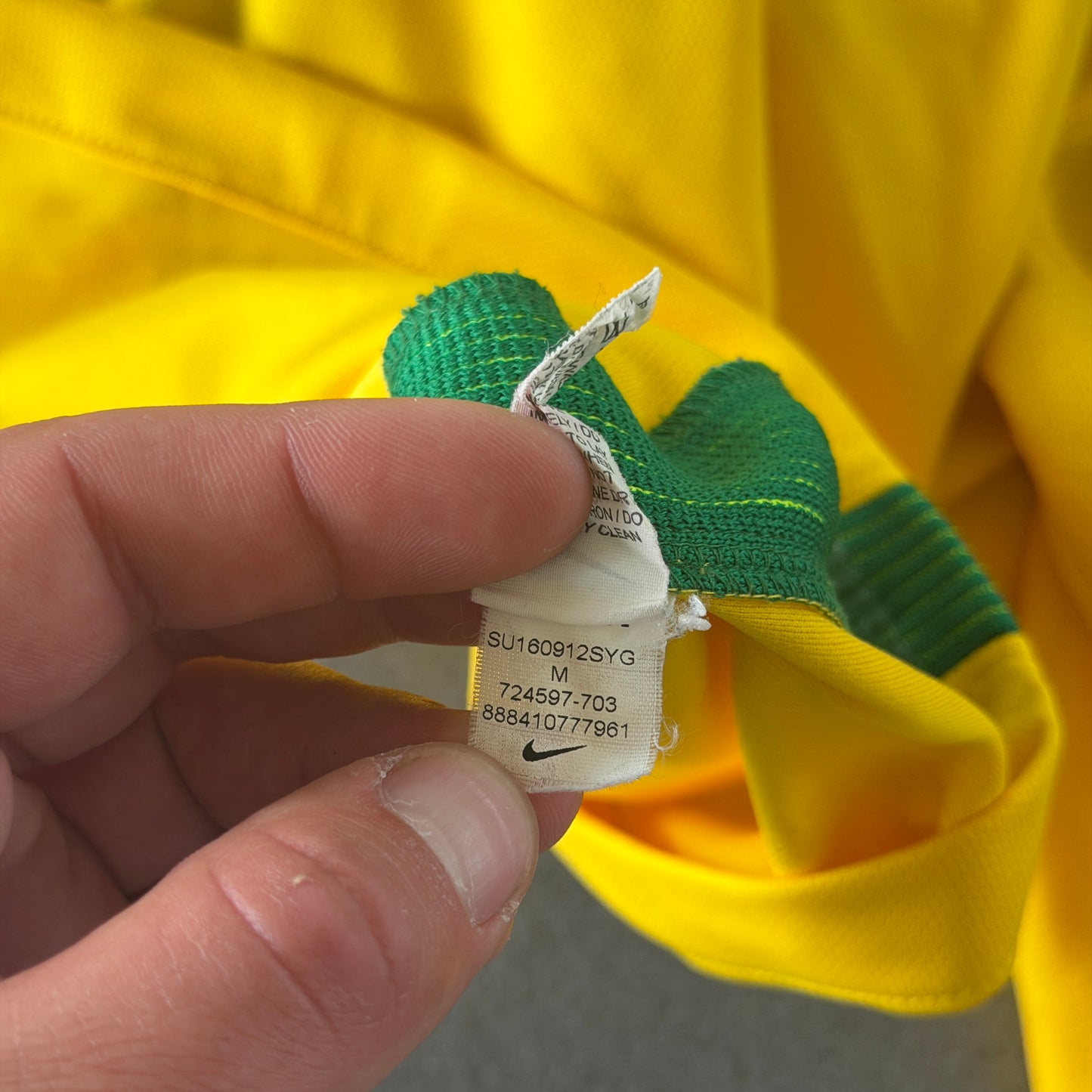 Brazil Nike 2016 Home Jersey - M