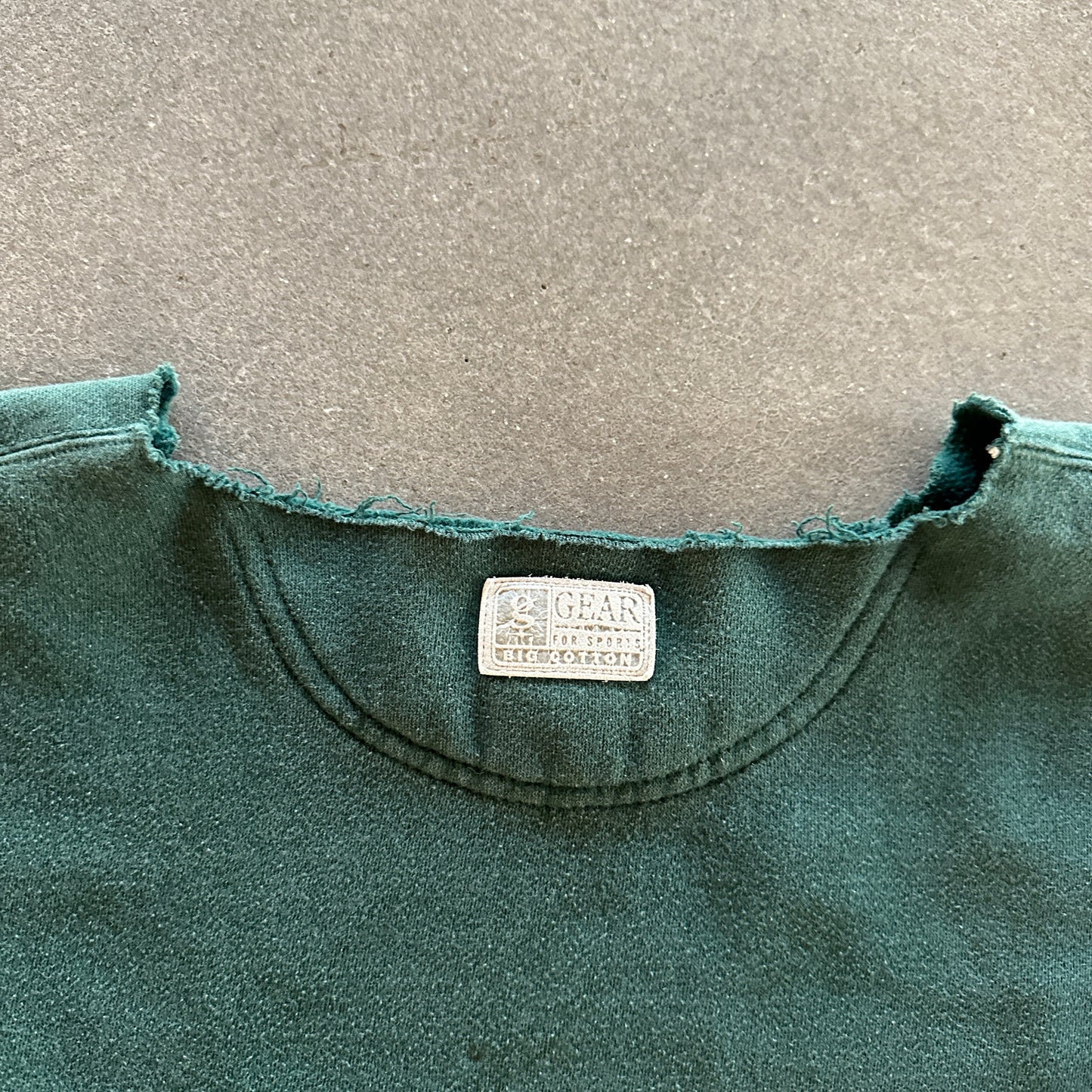 Northwest Missouri State University Chopped Collar Sweatshirt 90's - XL
