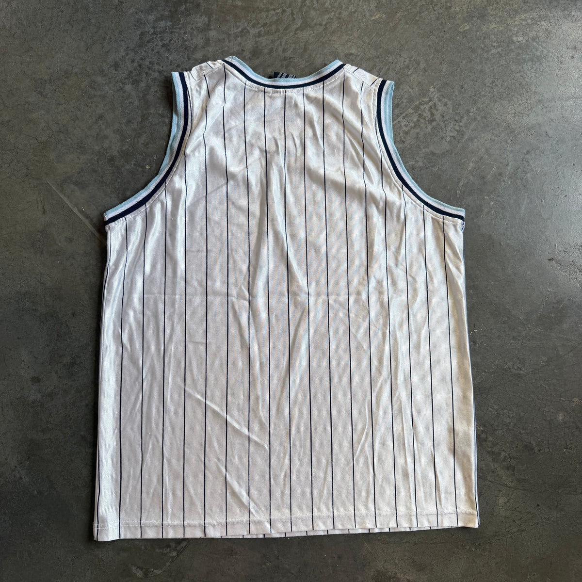 Billabong RARE Jersey Tank Top Striped Spellout Shirt 00's - L