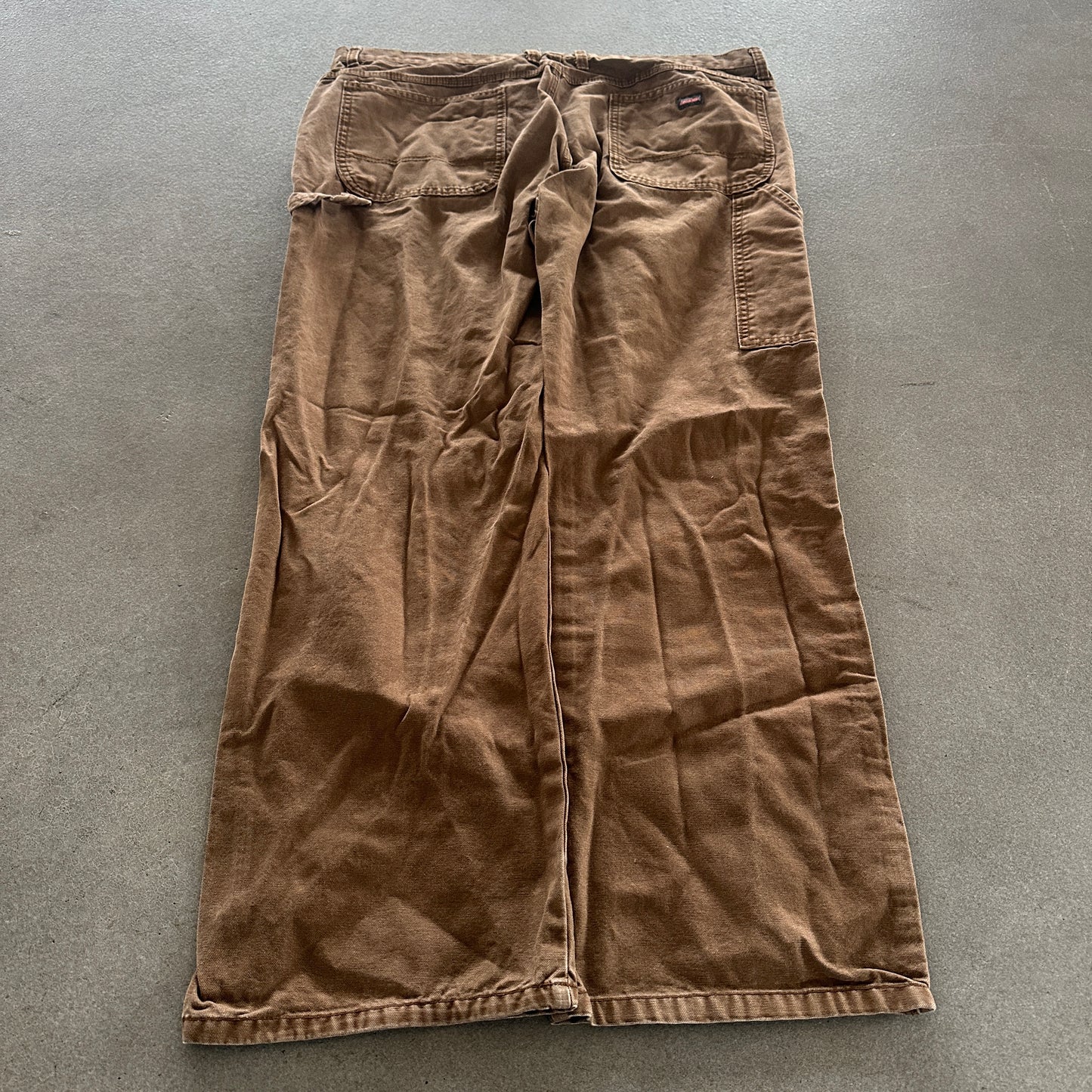 Dickies Brown Earth Tone Distressed Carpenter Pants 00's - 38