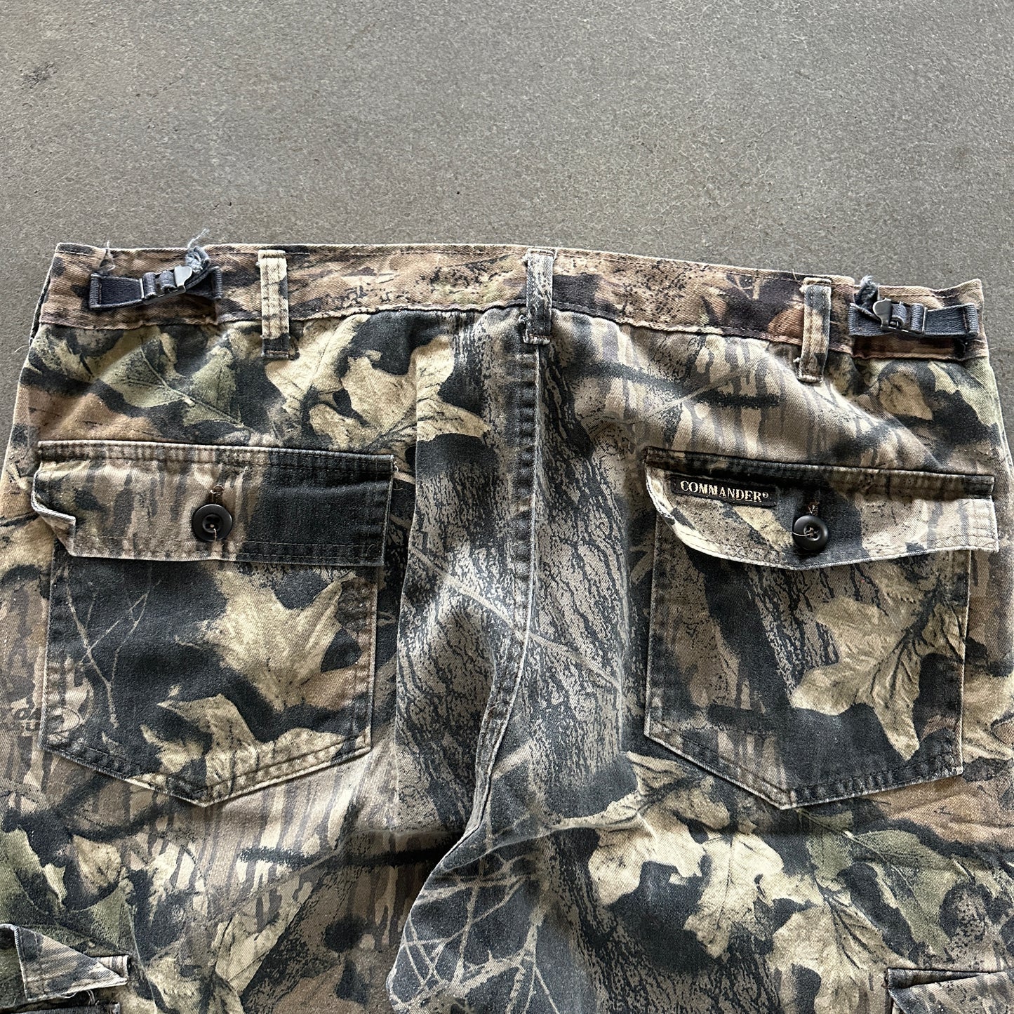 Camo Cargo Hunting Pants Commander 90's - L