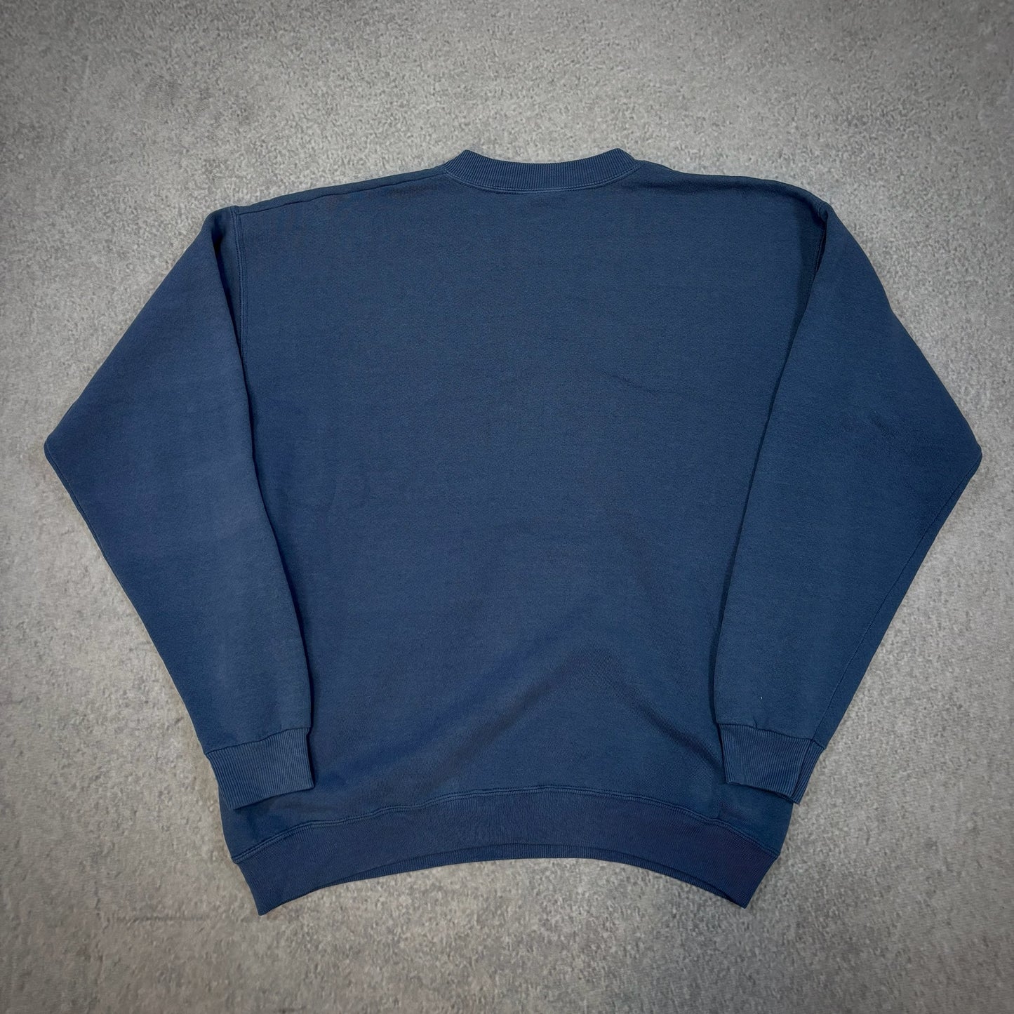 Heavyweight Blank Crewneck Sweatshirt Faded 90's - L