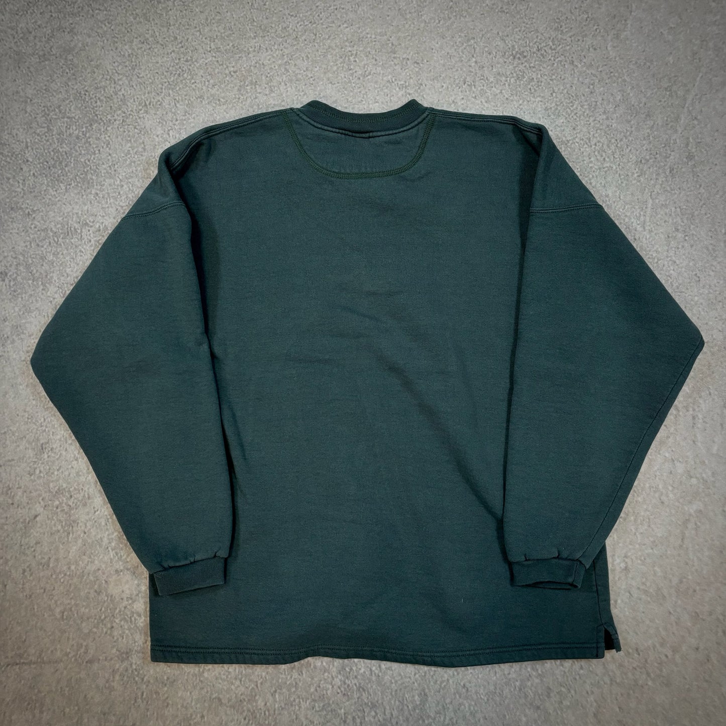 Russell Athletic Blank 4 Button Henley Heavyweight Shirt 90's - XL