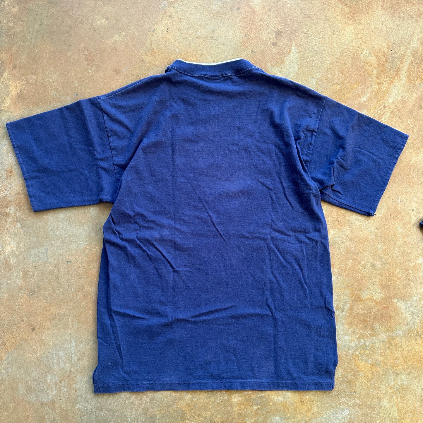 S.S. Independence American Hawaii Cruise Double Collar Single Stitch Oversized Shirt 90's - M