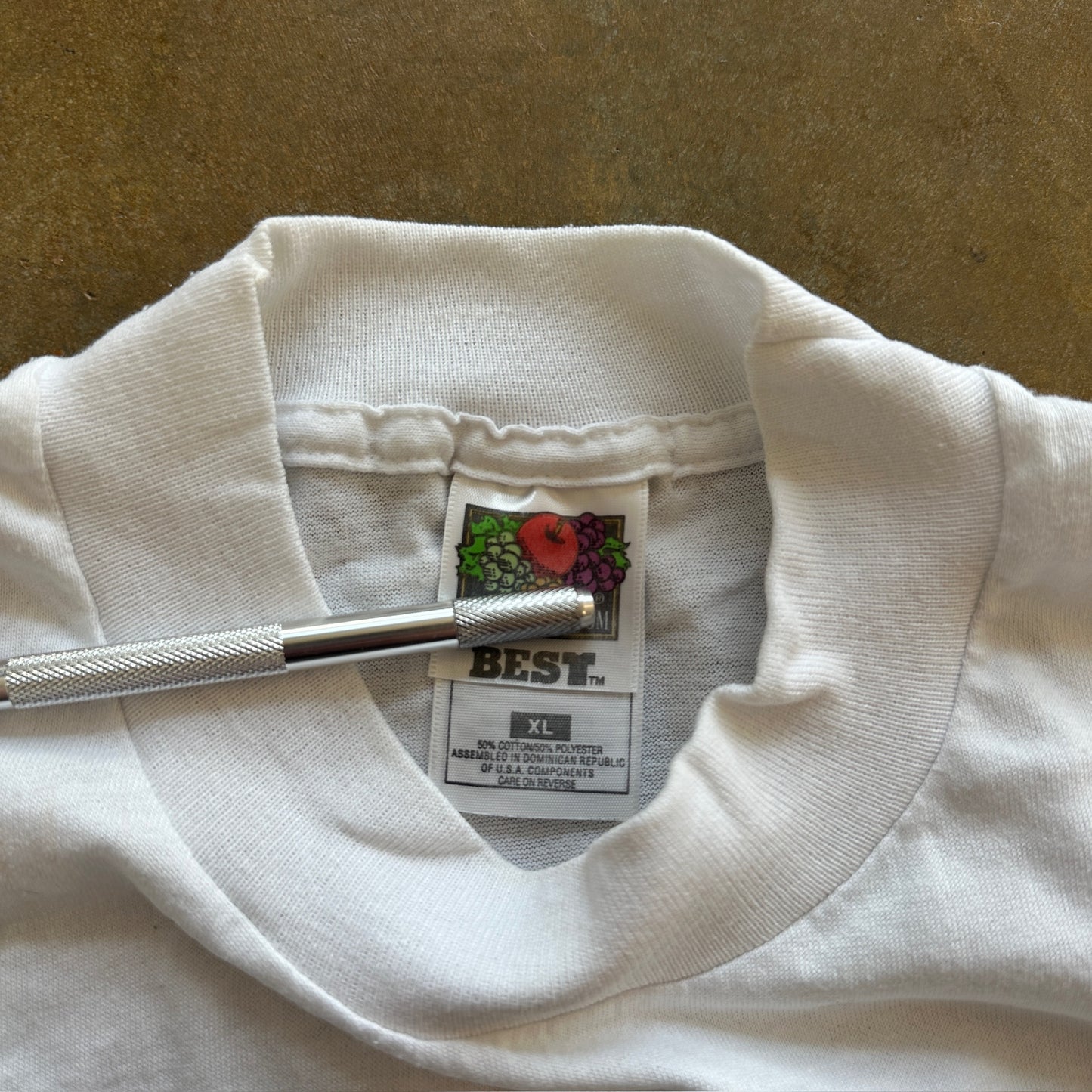 Jesus Tee Religion 'Lord, Order My Steps in Your Word' Graphic Shirt Embroidered 90's - XL