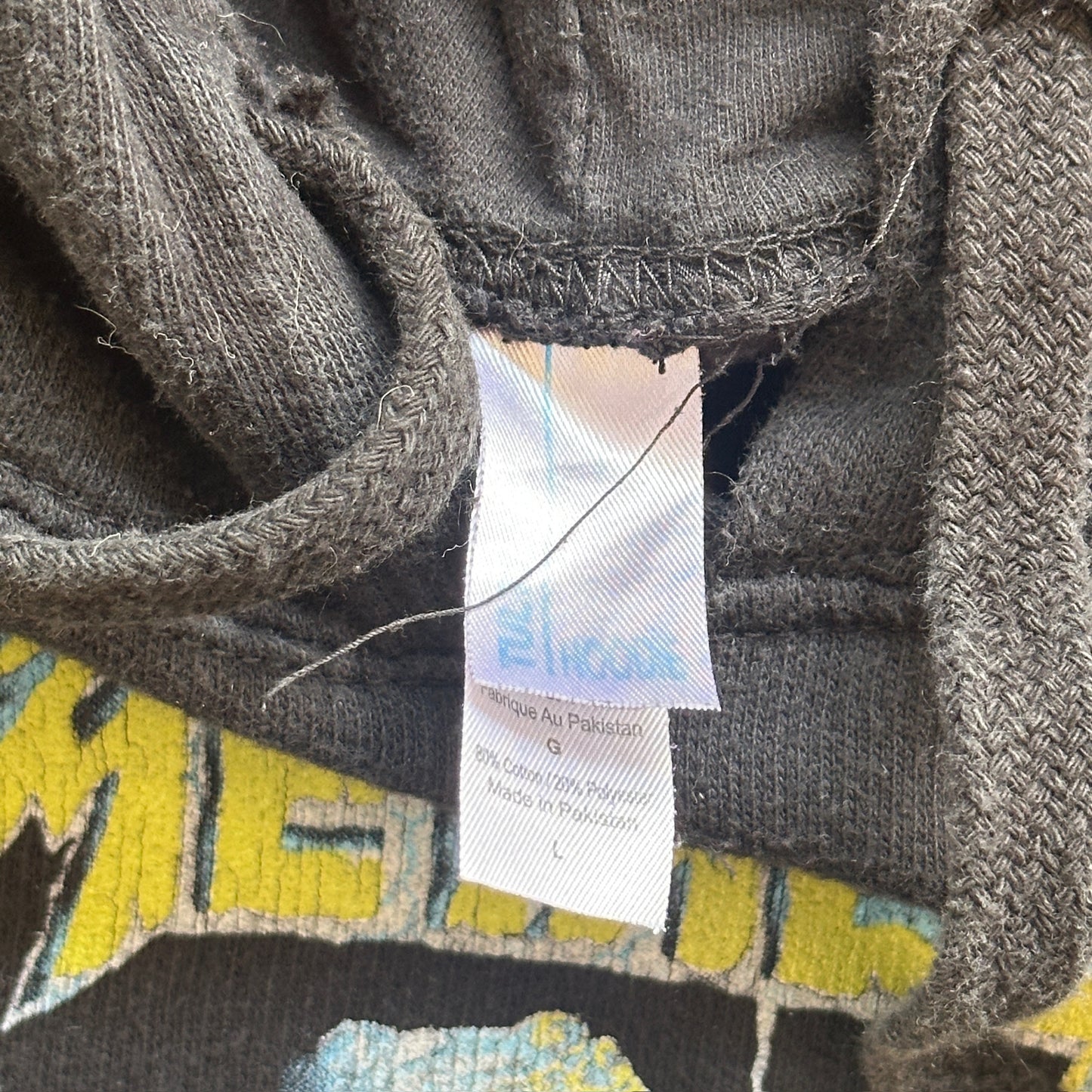 Metallica And Justice For All Graphic Hoodie 00's - L