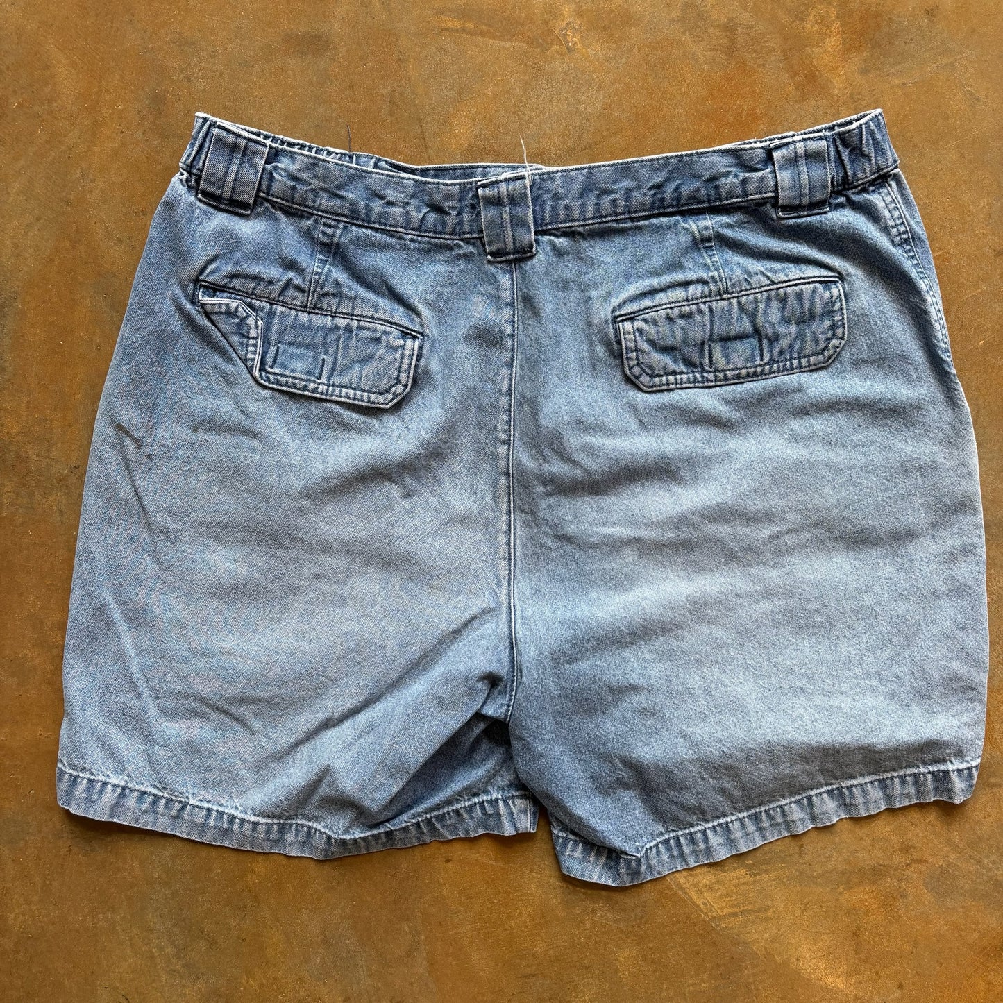 Savane Light Wash Dad Jean Shorts 00's - 38