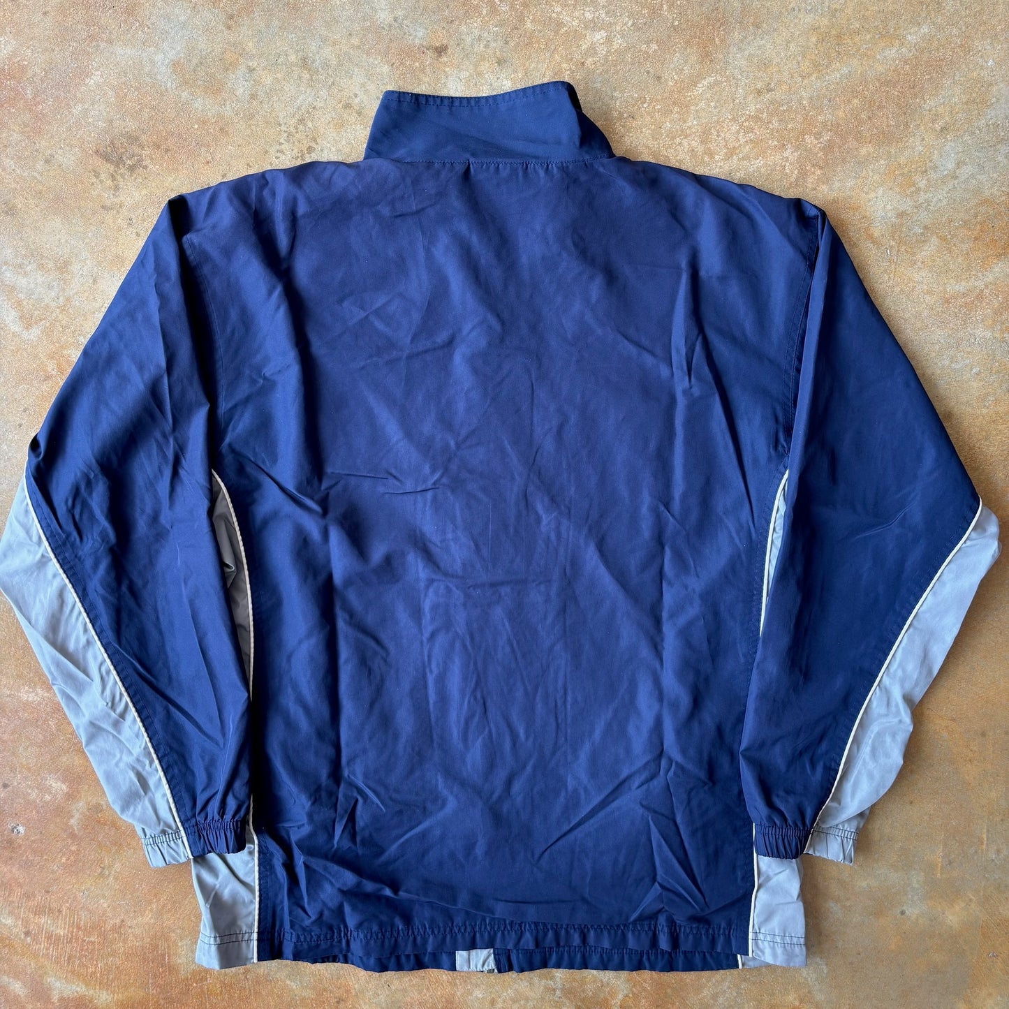 Reebok Blue Track Jacket Cotton Lined 90's - L