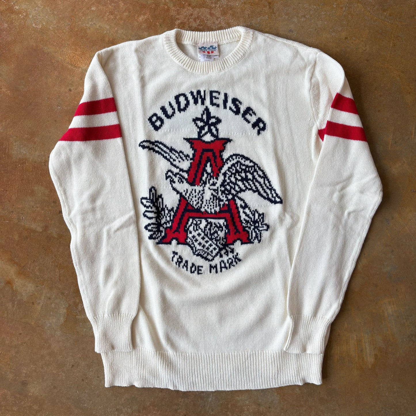 Budweiser Junk Food Knit Style Womens Sweater - M