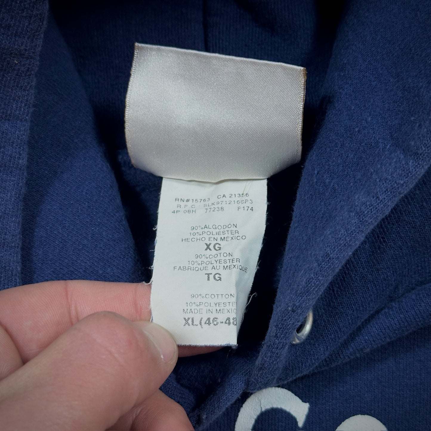 Hanes Heavyweight Water Cooling Hoodie Sweatshirt 90's - XL