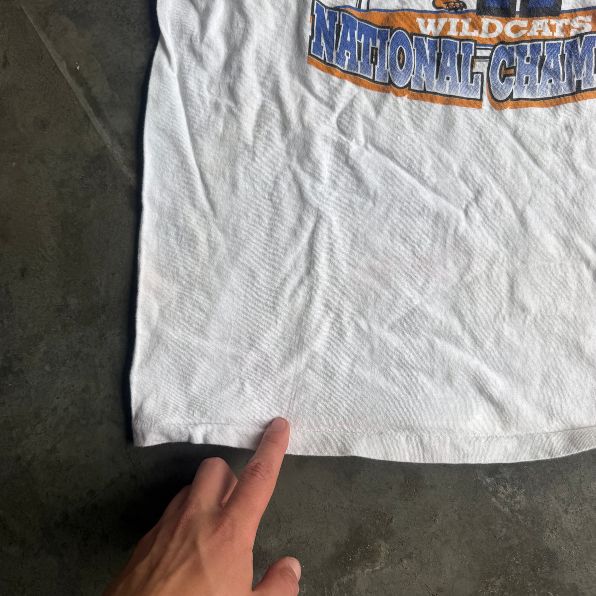 Kentucky Wildcats National Champions Graphic Shirt 90's - M