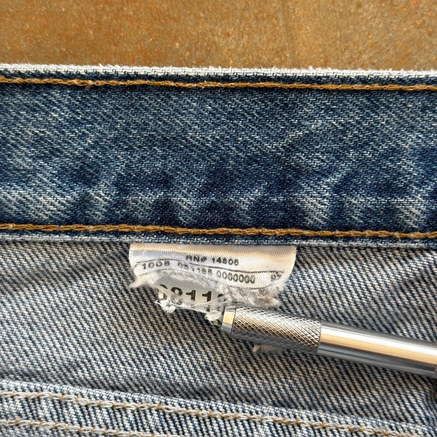 Carhartt Baggy Carpenter Light Wash Jeans Utility 00's - 36