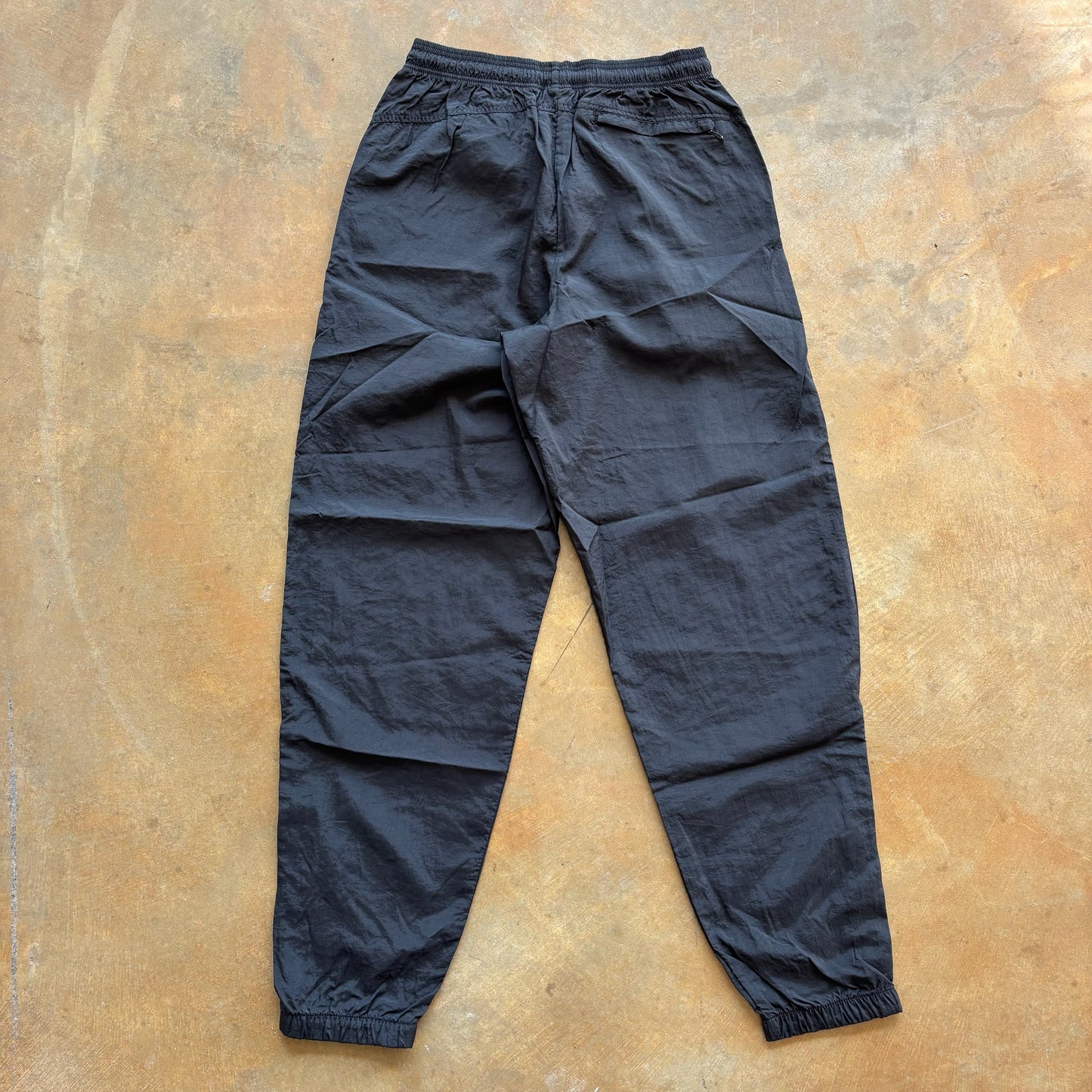 Nike Baggy Track Windbreaker Black Pants 90's - M