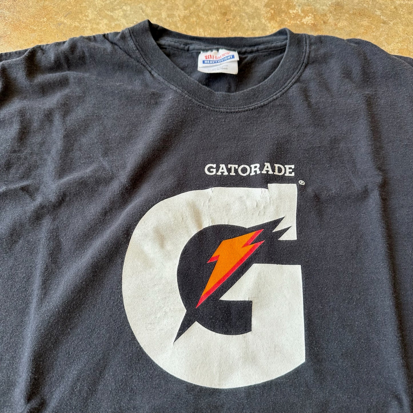Gatorade Distressed Graphic Tee Shirt 90's - L