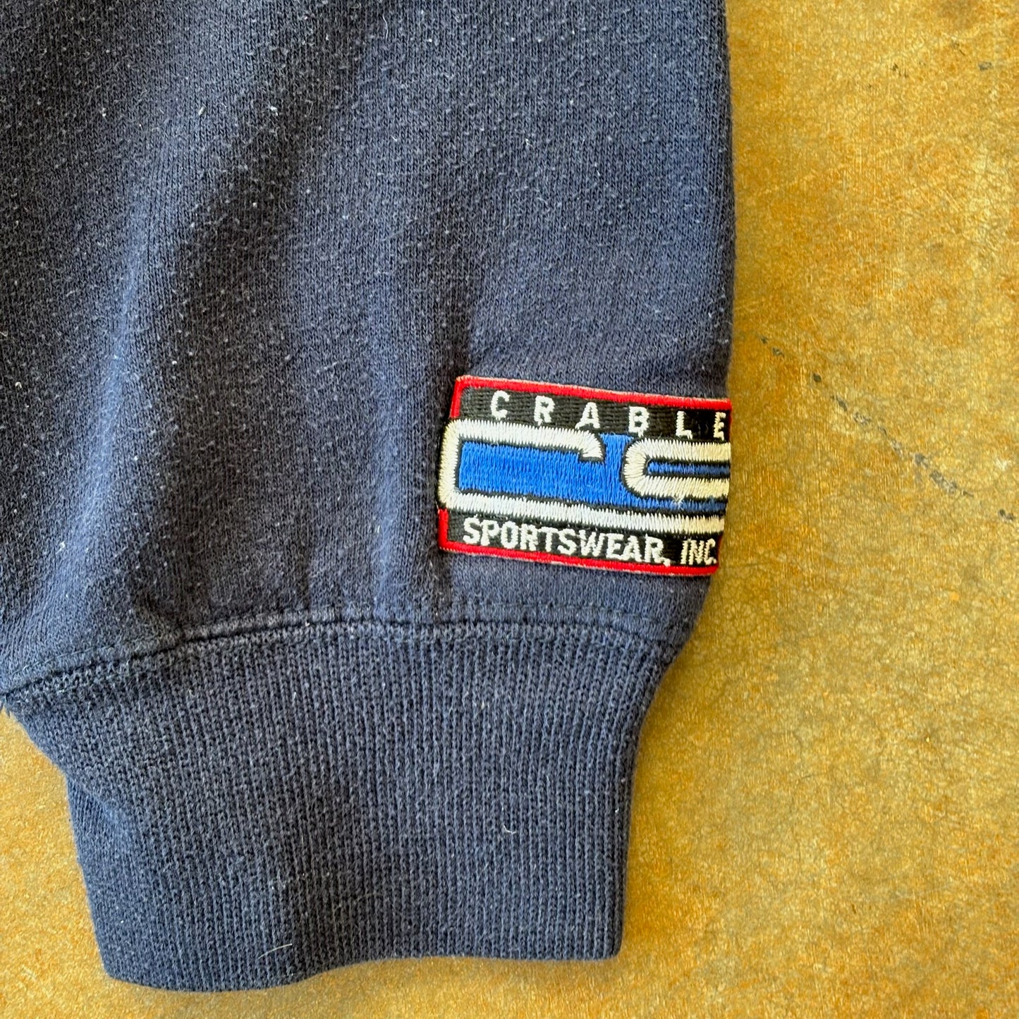 University of Notre Dame Embroidered Boxy Crewneck 90's - 2XL