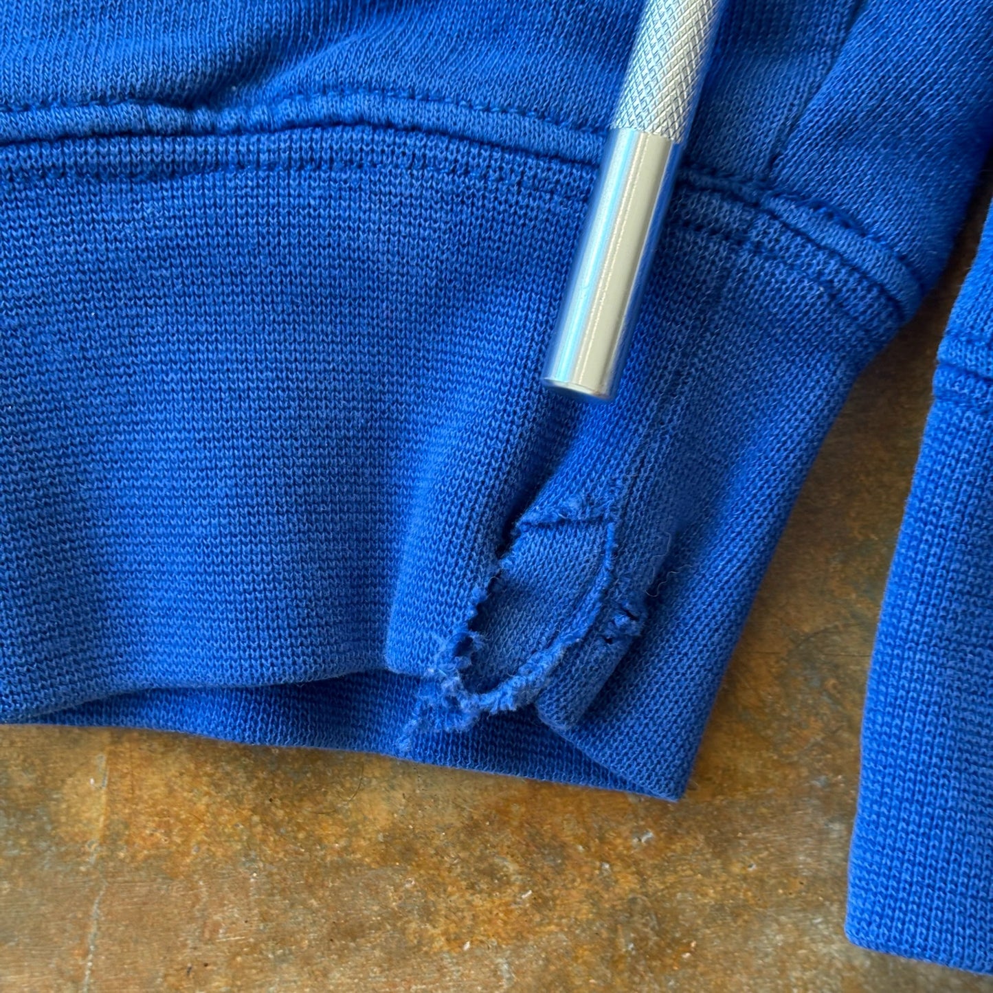 Duke University Blue Devils Embroidered Hoodie 00's - M