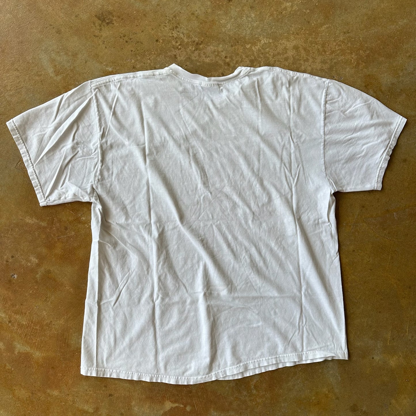 Mosaics Band Art Tee Shirt Abstract 00's - XL