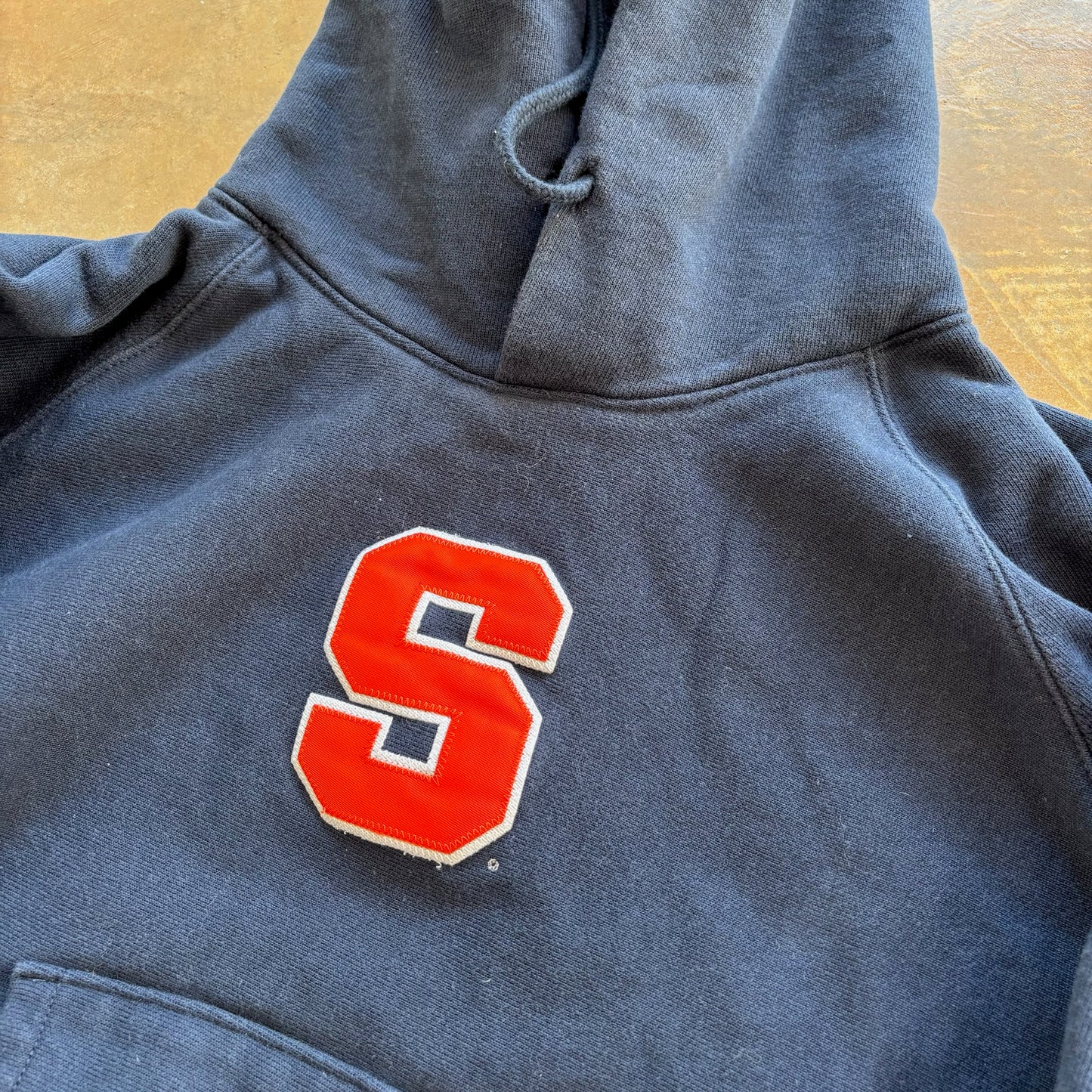 Syracuse University Champion Reverse Weave Hoodie Youth Size 90's - Youth M