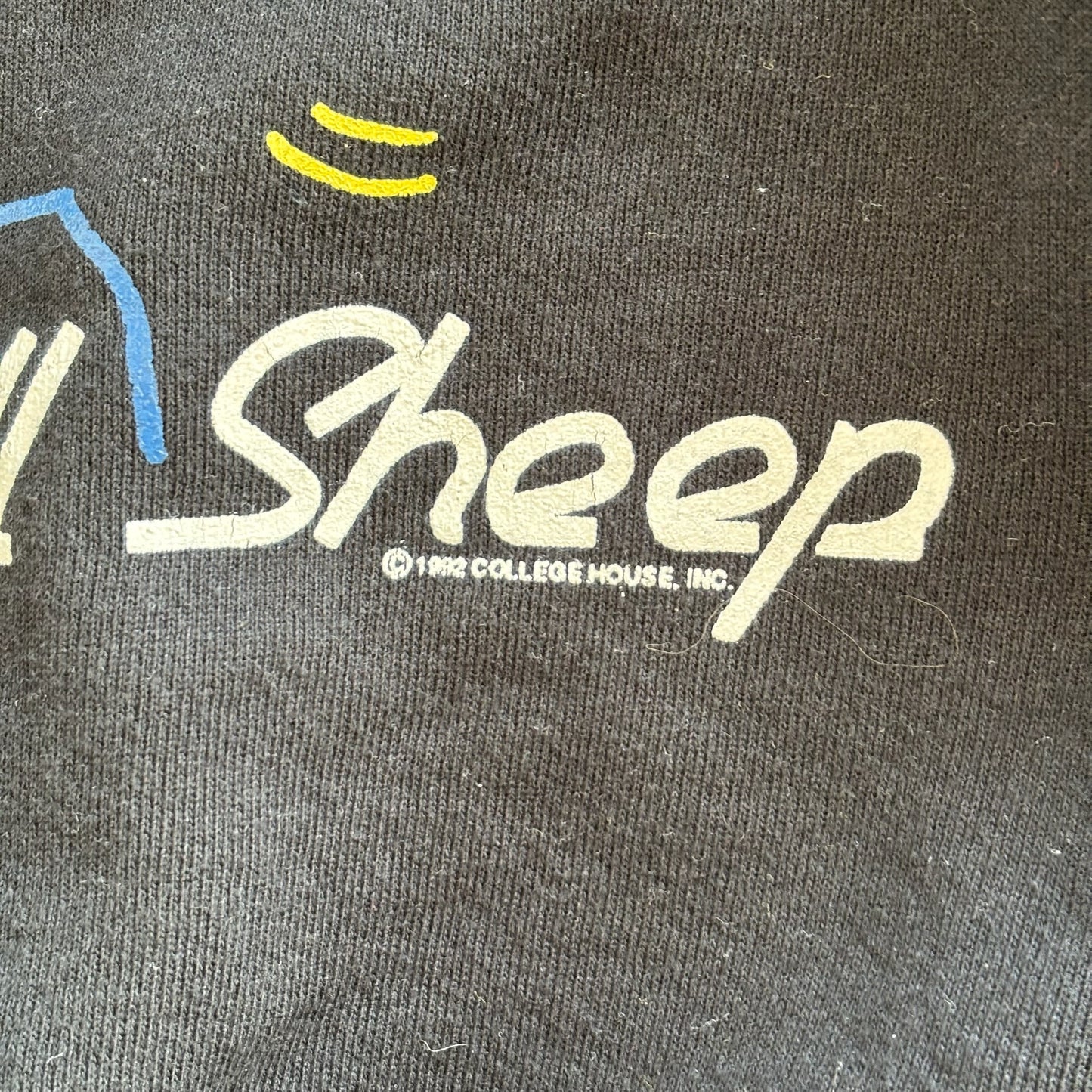 Alaska Dall Sheep Big Horn Graphic 1992 Crewneck Sweatshirt 90's - L