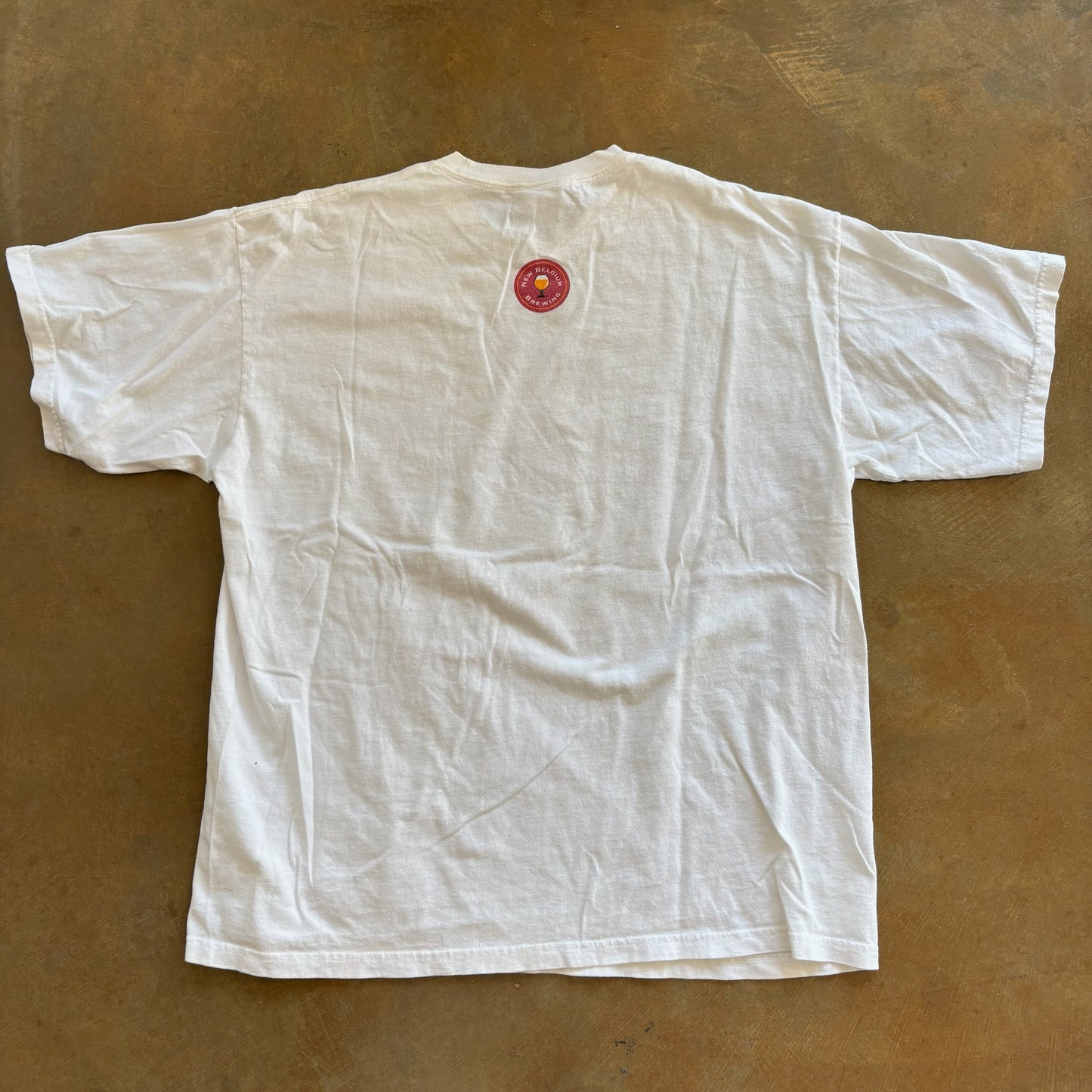 Abbey Belgian Style Ale Brewing Art Promo Tee Shirt 90's - L