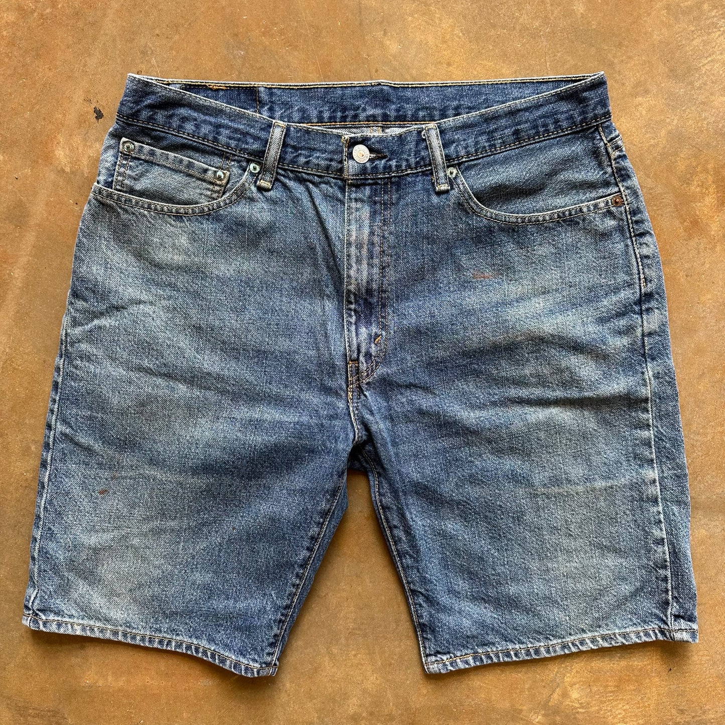 Levi's 505 Blue Jean Shorts 00's - 36