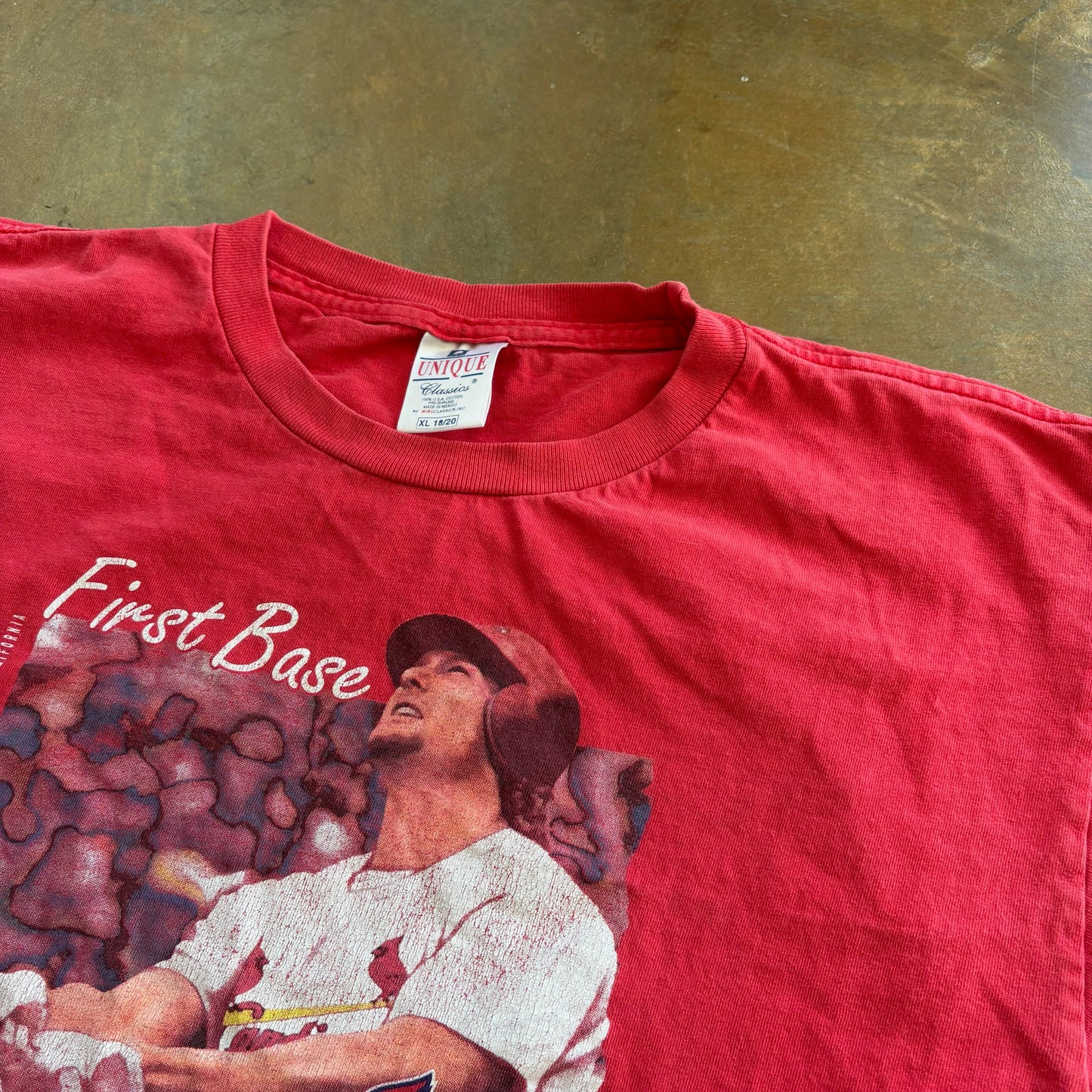 Mark McGwire St. Louis Cardinals Big Graphic Youth Shirt 90's - Youth XL