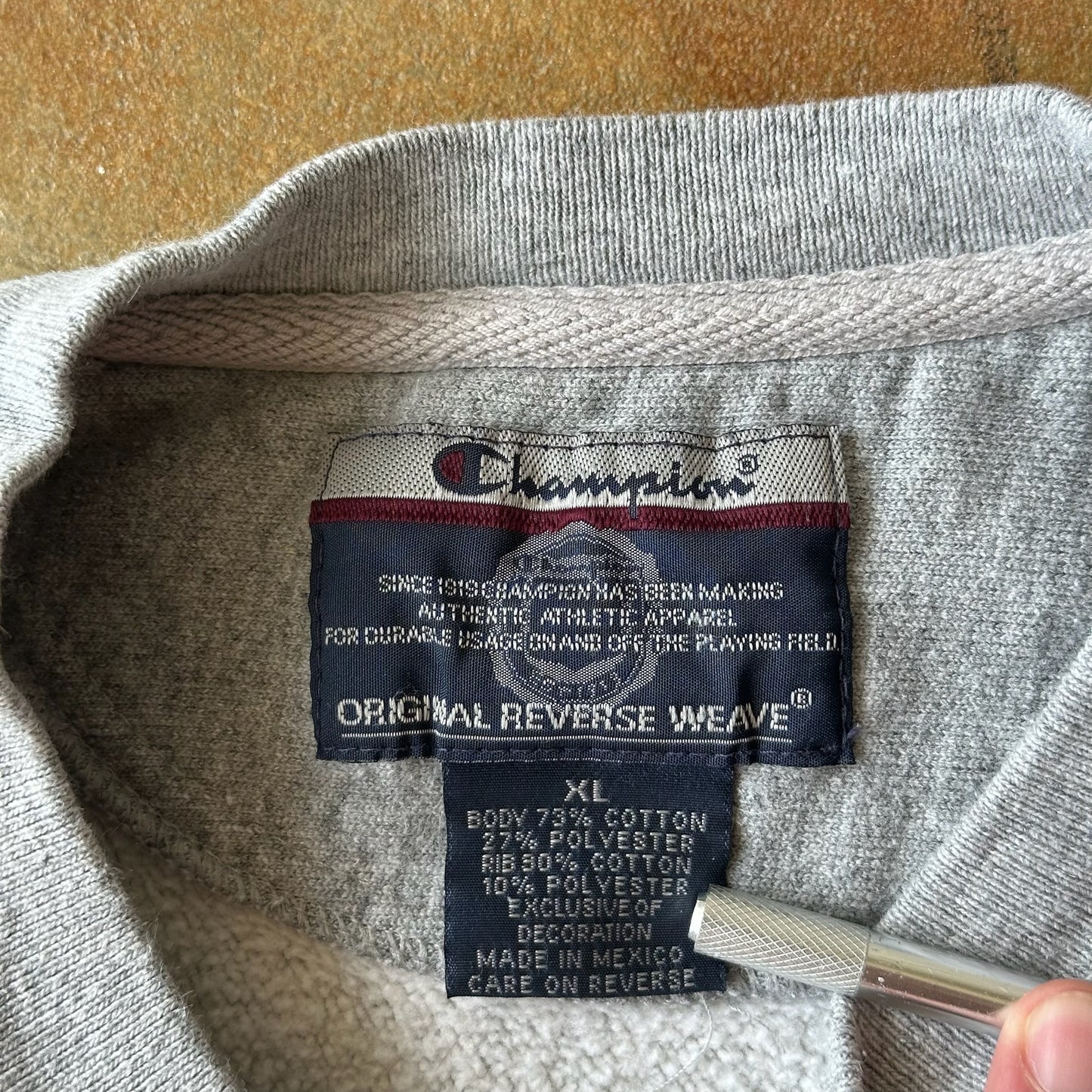 Champion Reverse Weave TCU Horned Frogs Cropped Sweatshirt 00's - XL
