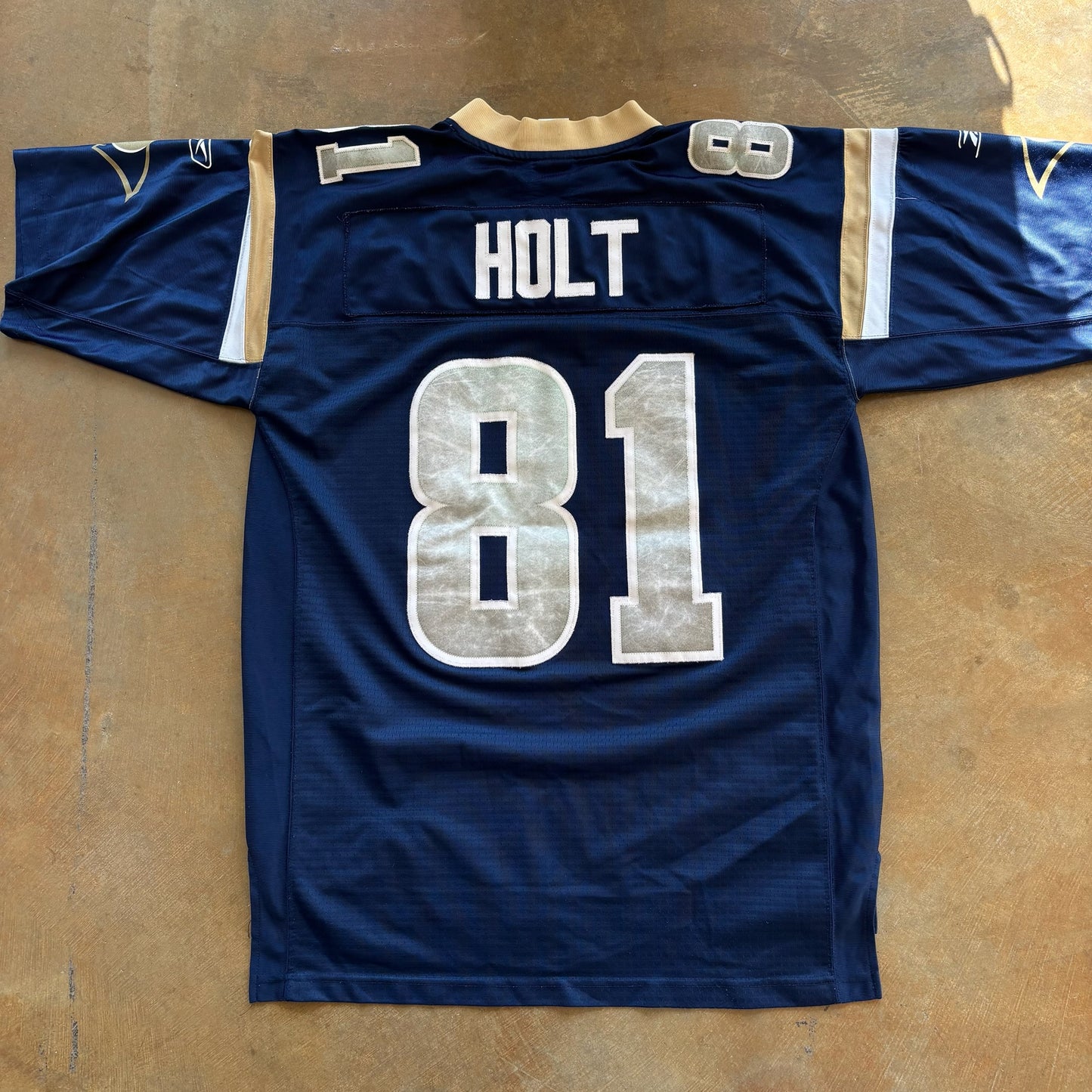St. Louis Rams Torry Holt NFL Embroidered Name Plate Jersey 00's - L
