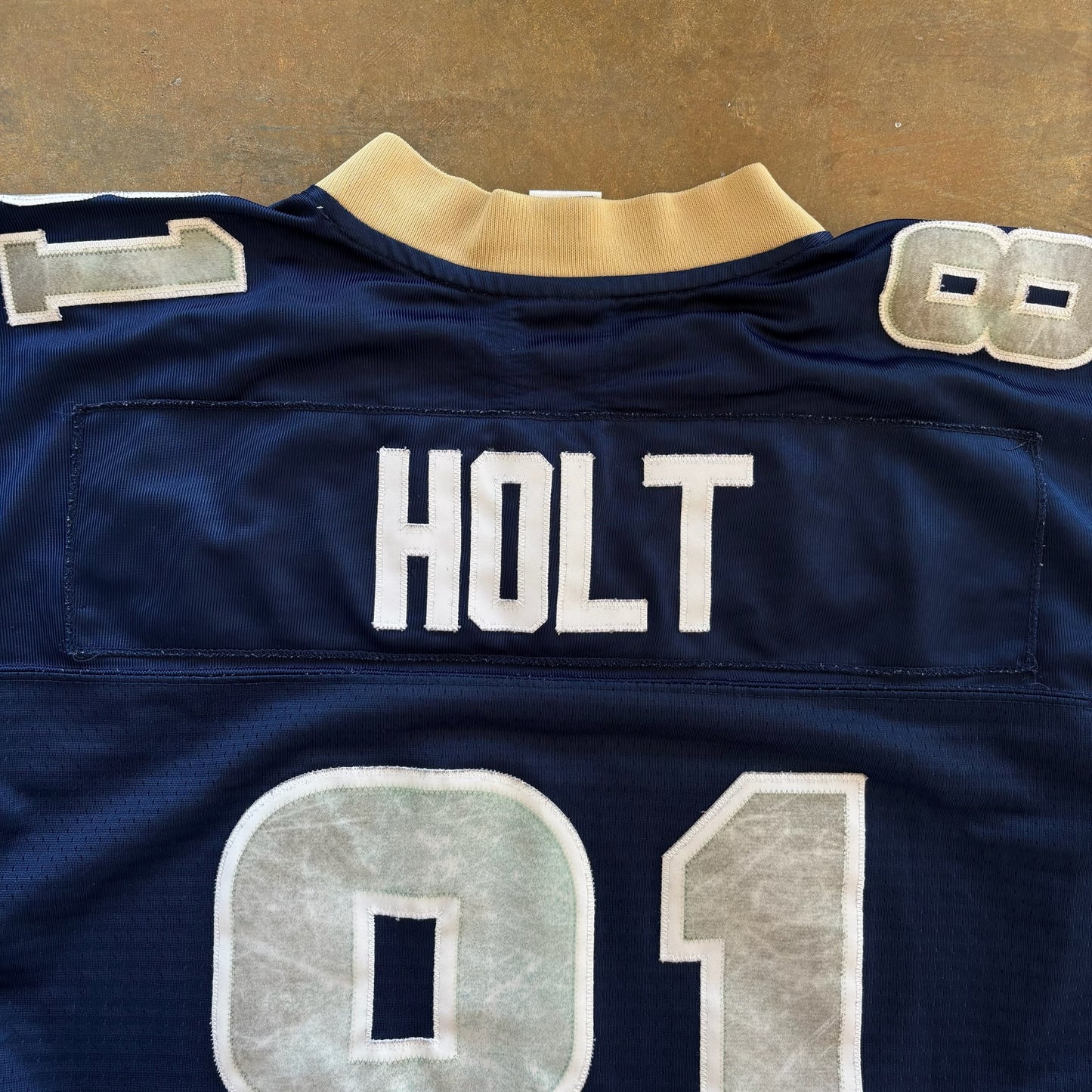 St. Louis Rams Torry Holt NFL Embroidered Name Plate Jersey 00's - L