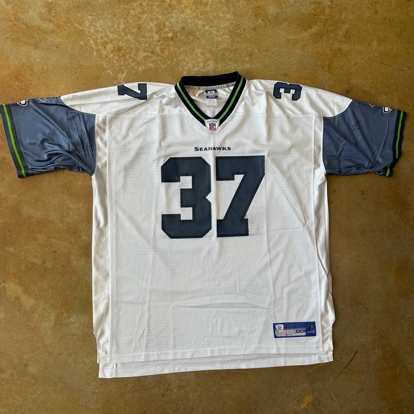 Seattle Seahawks Shaun Alexander Reebok Mesh Jersey 00's - 2XL