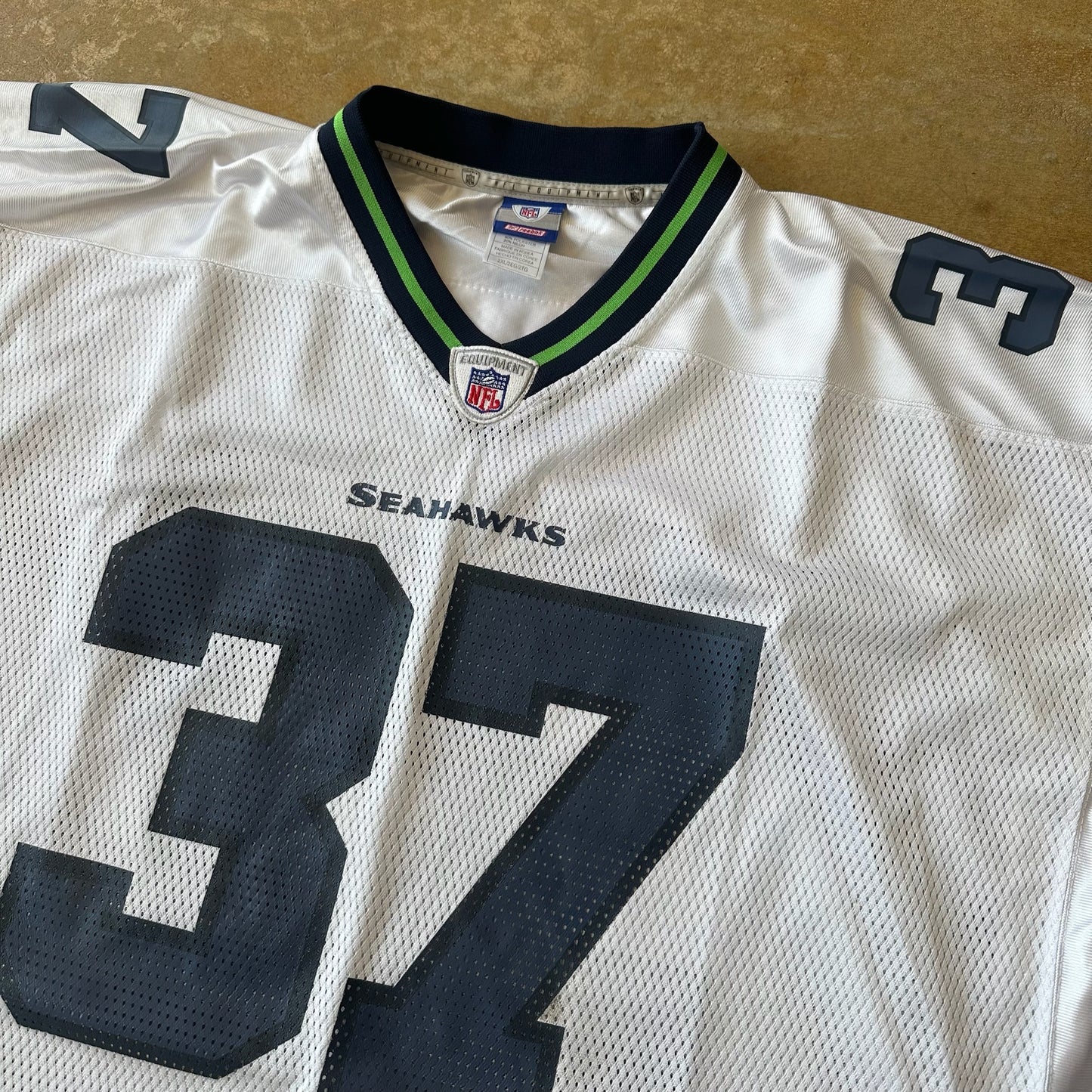 Seattle Seahawks Shaun Alexander Reebok Mesh Jersey 00's - 2XL