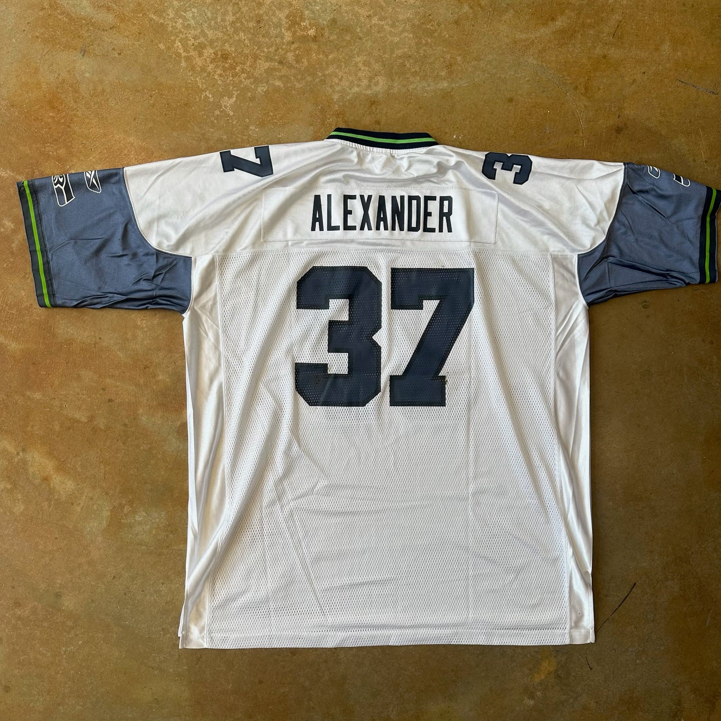 Seattle Seahawks Shaun Alexander Reebok Mesh Jersey 00's - 2XL