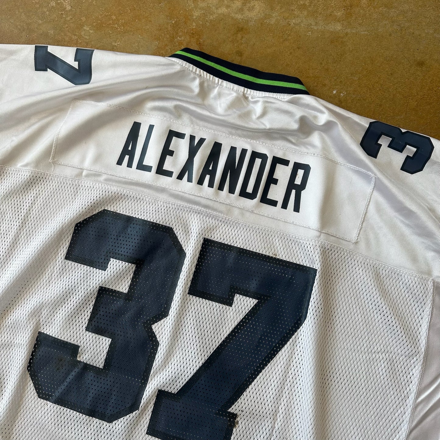 Seattle Seahawks Shaun Alexander Reebok Mesh Jersey 00's - 2XL