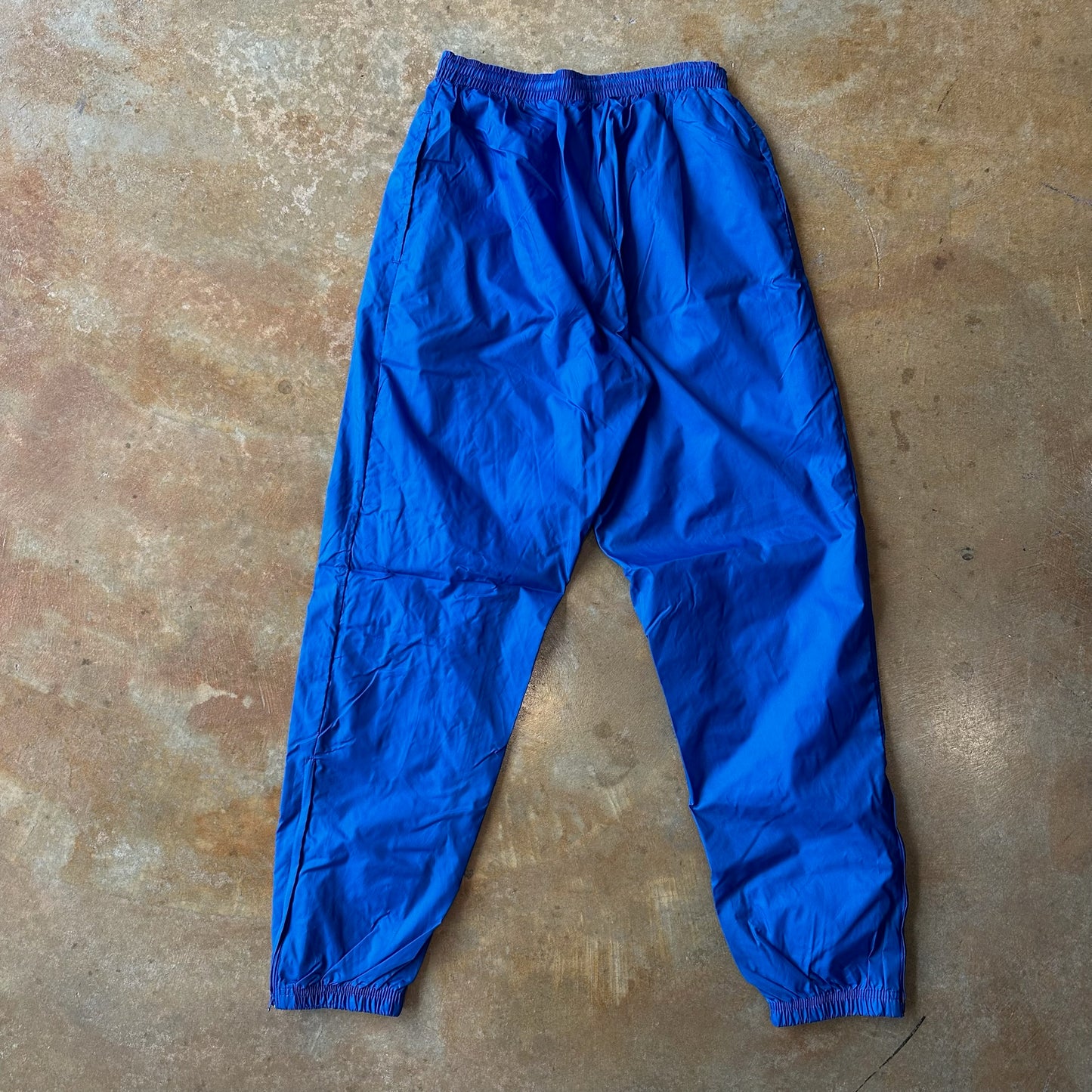 Reebok Blue Track Pants Cotton Lined 90's - M