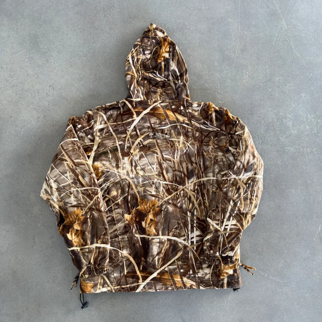 Gamehide Camo Woody Hooded Zip Jacket Lined 90's - M