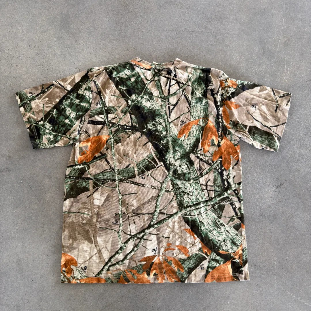 Outfitters Ridge Fusion Camo Pocket T Shirt 00's - L
