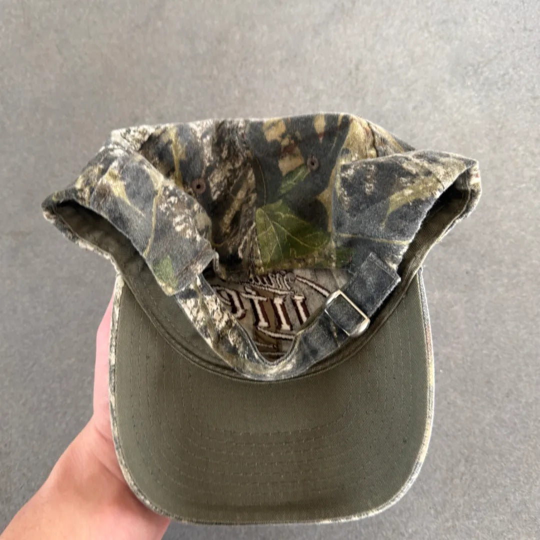 Miller Lite Embroidered Camo Hat 00's - OSFM