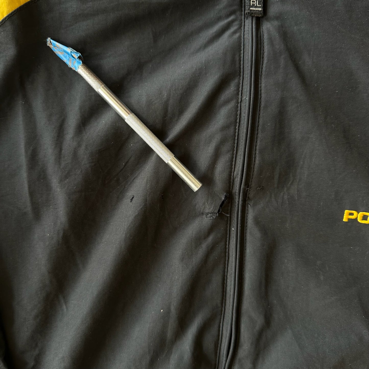 Polo Sport Ralph Lauren Spellout 2-Piece Tracksuit Reversible Jacket and Pants 90's - XL