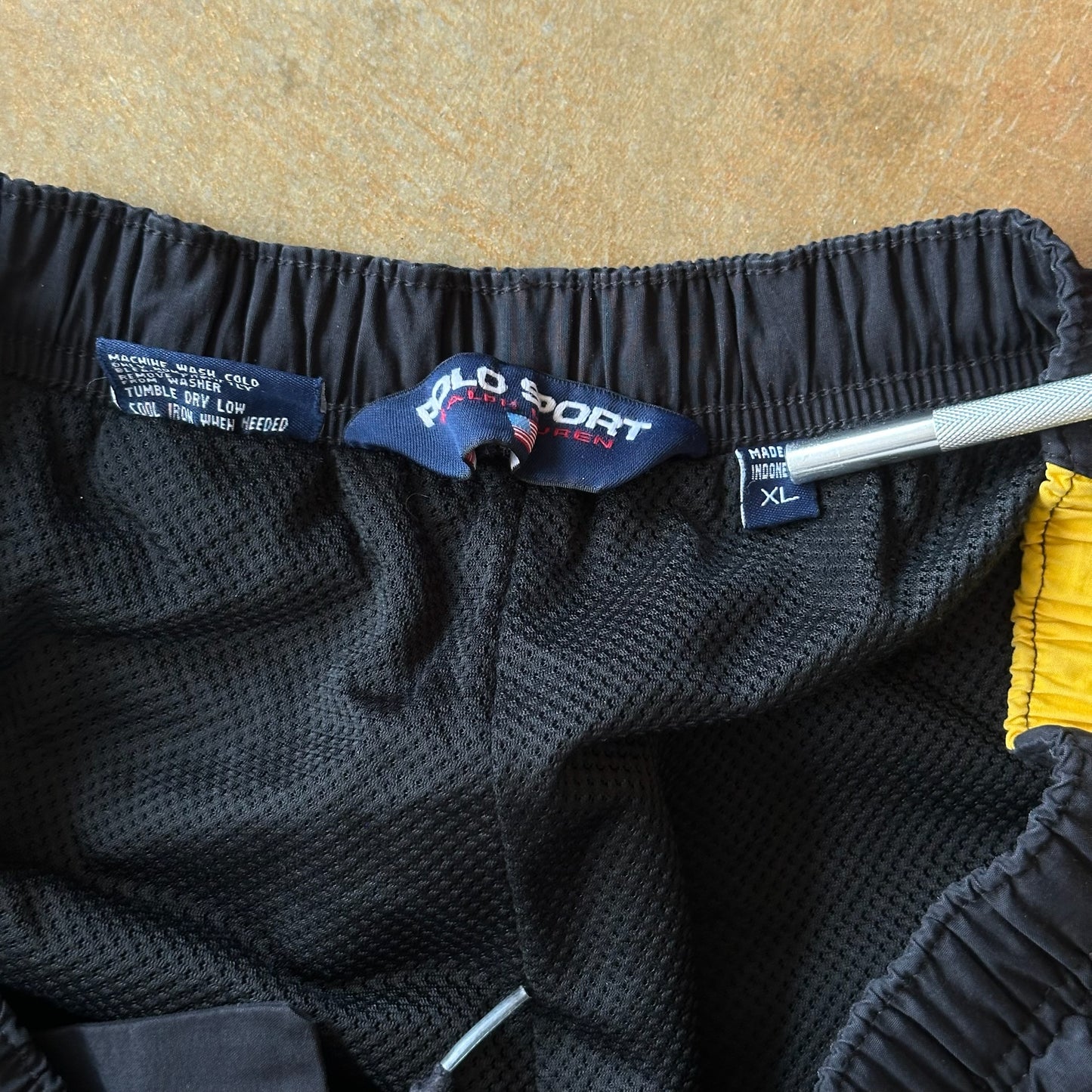 Polo Sport Ralph Lauren Spellout 2-Piece Tracksuit Reversible Jacket and Pants 90's - XL