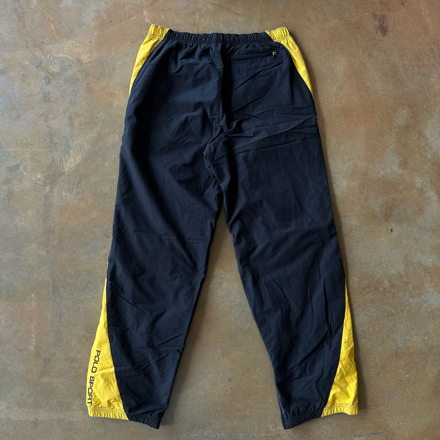 Polo Sport Ralph Lauren Spellout 2-Piece Tracksuit Reversible Jacket and Pants 90's - XL