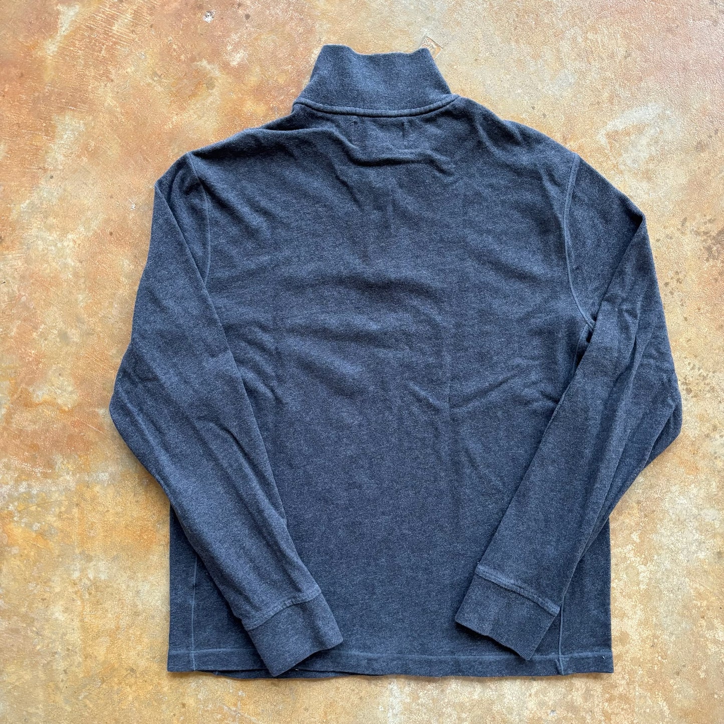 Polo Ralph Lauren 1/4 Zip Sweater Pullover Elbow Pads 90's - S