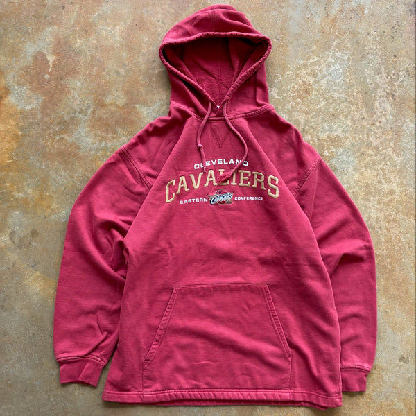 Cleveland Cavaliers Embroidered Hoodie Sweatshirt NBA 00's - XL