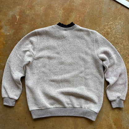 Bonworth Embroidered Grandma Sweater 'Life is a Melody' Music 90's - S Petite