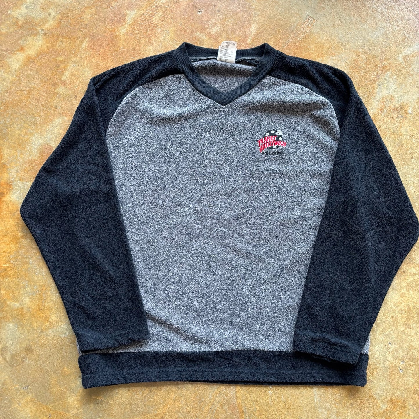 Planet Hollywood St. Louis Fleece Sweatshirt Pullover 90's - XL