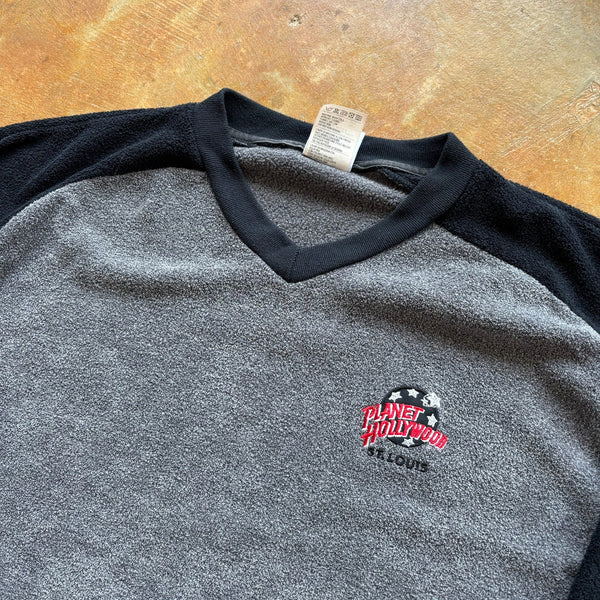 Planet Hollywood St. Louis Fleece Sweatshirt Pullover 90's - XL hover