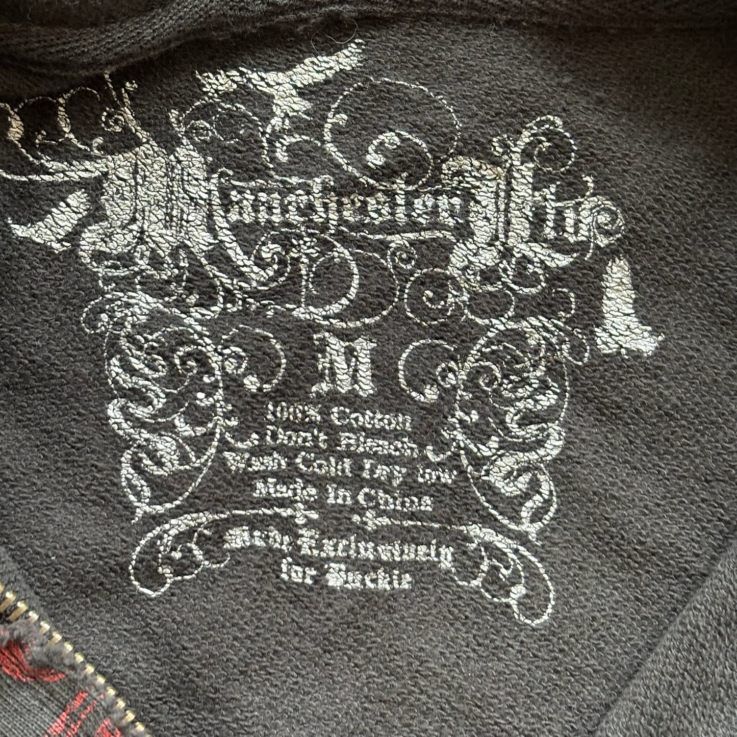 Jesse Pinkman Hooded Zip Up Jacket Goth Affliction y2k Style 00's - M