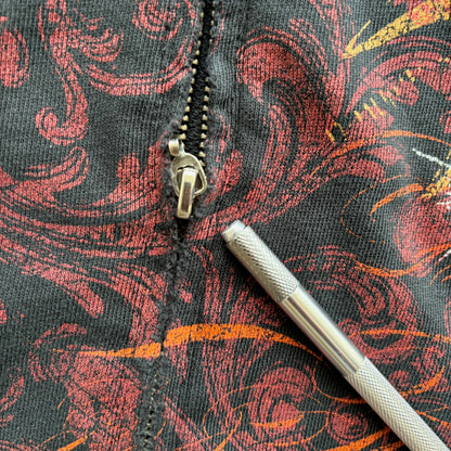 Jesse Pinkman Hooded Zip Up Jacket Goth Affliction y2k Style 00's - M