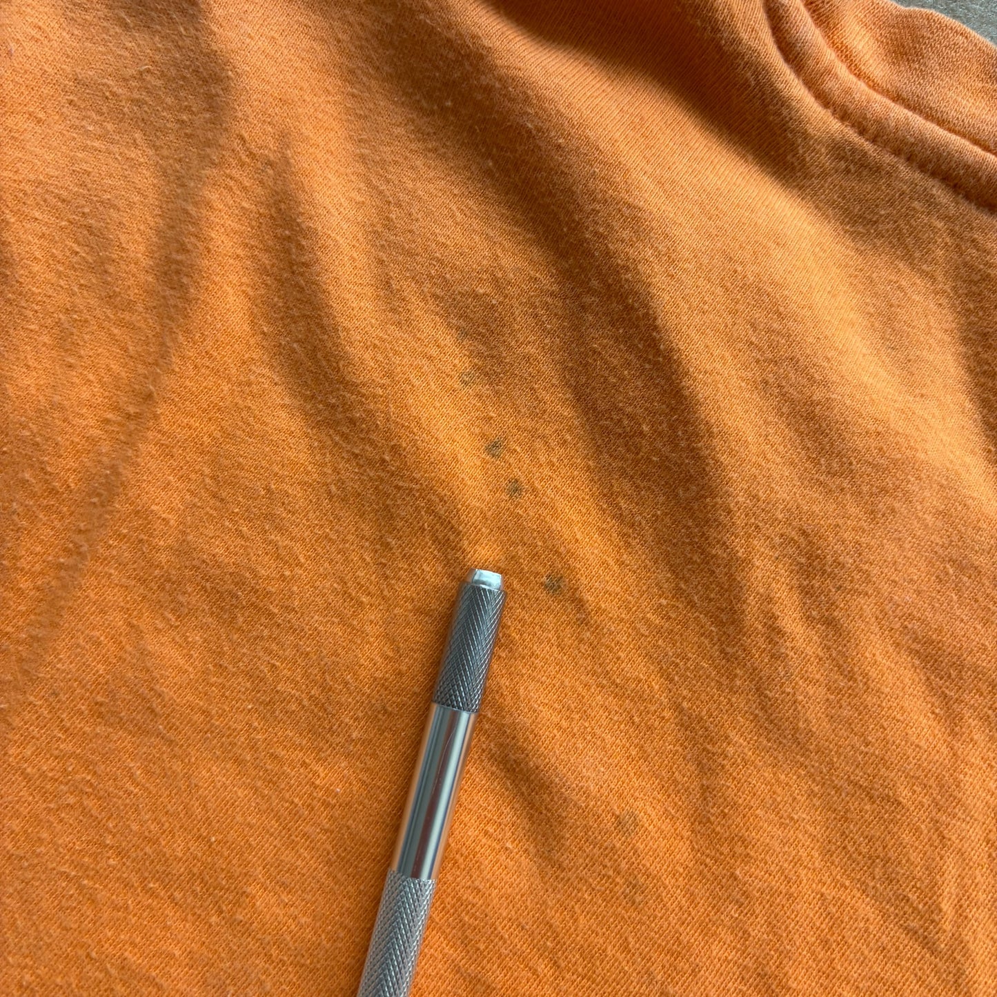 No Fear Graphic Orange Skull y2k Shirt 00's - L