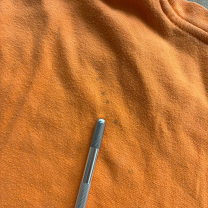 No Fear Graphic Orange Skull y2k Shirt 00's - L